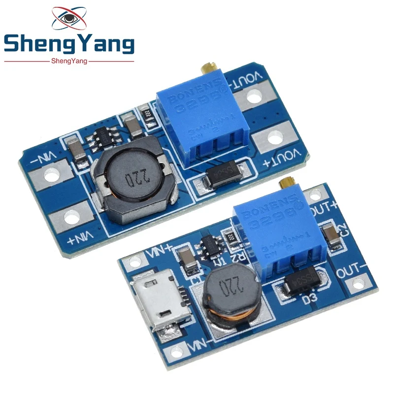 MT3608 DC-Step up Converter Booster Módulo De Alimentación Boost-Board