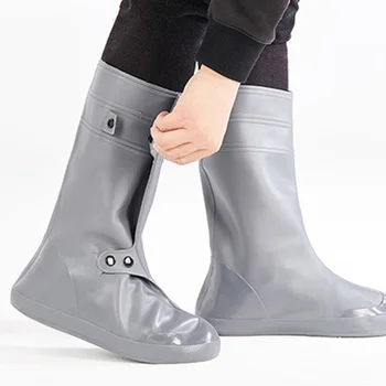 

Unisex Shoe Covers Waterproof Rain/Snow Skid proof Overshoes High Boots