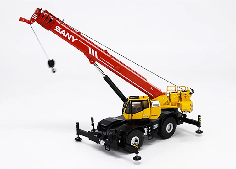 1:50 SANY SRC550 55ton внедорожный Подвесной Кран механический грузовик литая модель