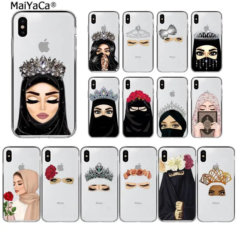 MaiYaCa мусульманские исламские глаза для девочек Новинка Fundas чехол телефона iPhone 11