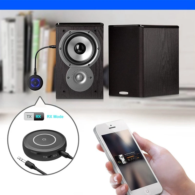Bluetooth 5,0 передатчик приемник 3,5 мм беспроводной аудио адаптер Aptx Hd низкая задержка 3,5 мм стерео музыка Csr8670