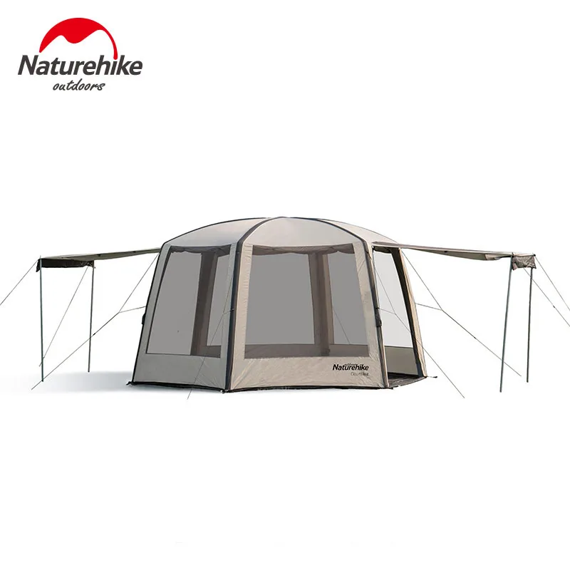 Naturehike 5-8 Person Große Sun Shelter Hexagonal Aufblasbare Zelt Familie Baldachin Mit Air Pol 15D Wasserdicht Für Outdoor camping