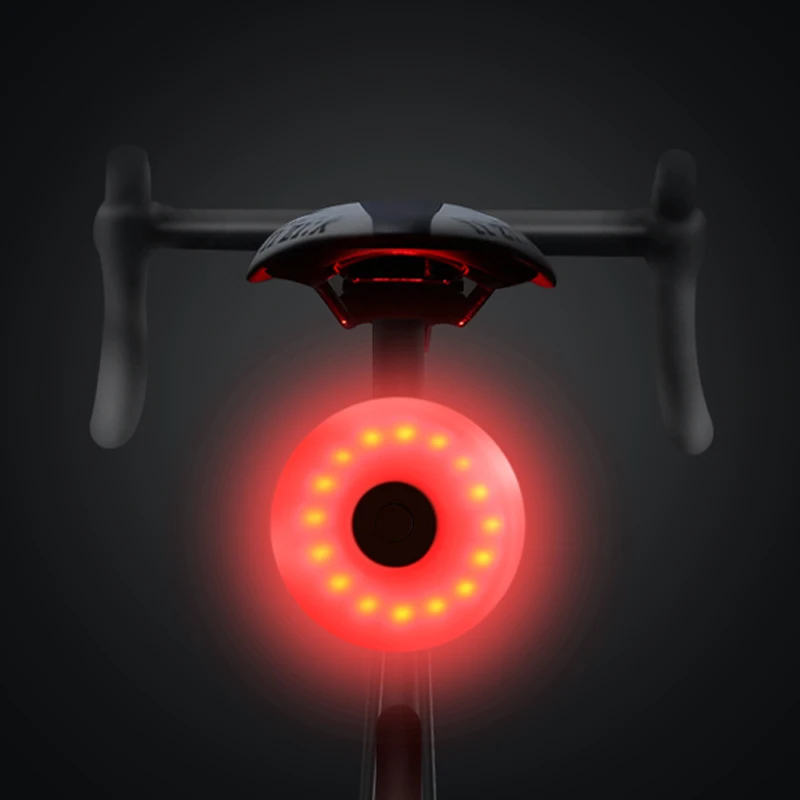 

Bike Bicycle Tail Light USB Rechargeable LED Rear Taillight Safety Warning Back light Bike Portable Flash Light