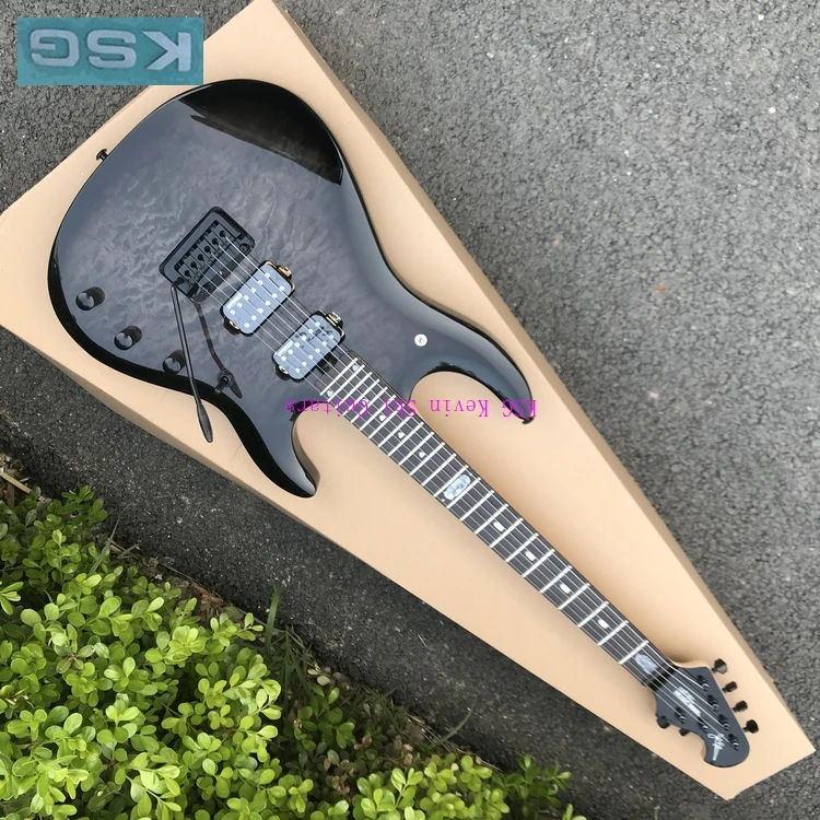 Ernie ball Music Man John Petrucci JP6 электрогитара Прозрачная отделка Music Man JP6 гитара гитара