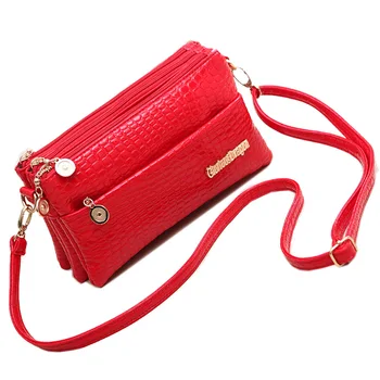 

Women's Bag Summer Shoulder Messenger Bag Small Handbag Crocodile Pattern Women's Bag
