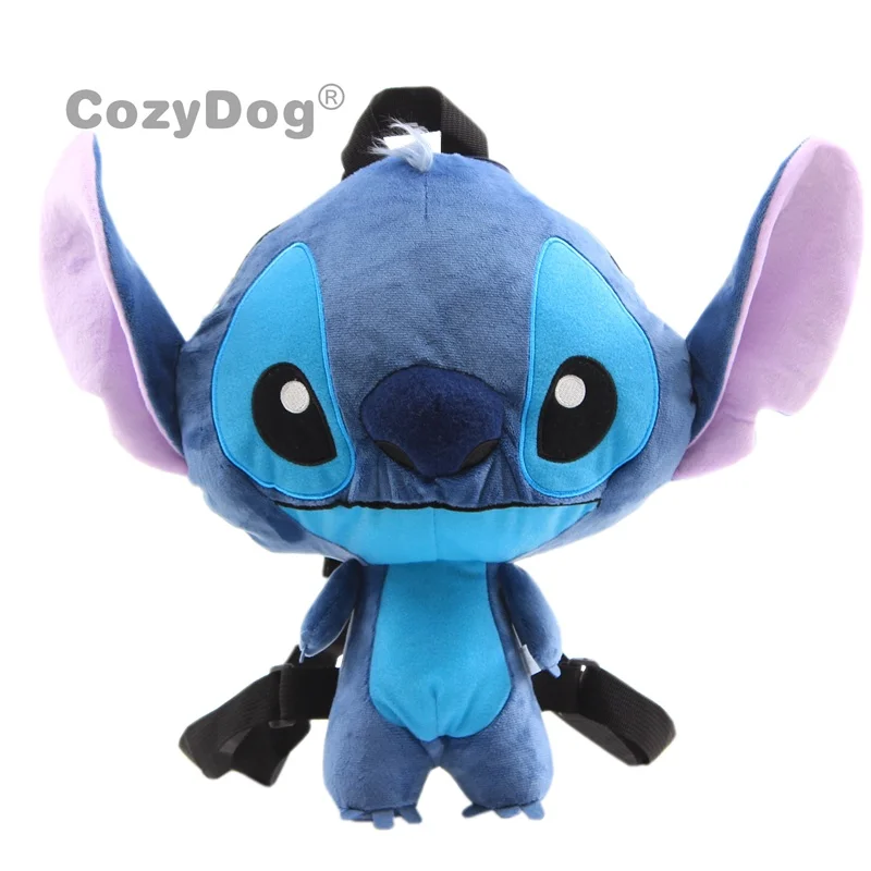 Lilo& Stitch плюшевая кукла Ангел сумка мессенджер 1" 30 см Милая школьная сумка плюшевый рюкзак детский подарок