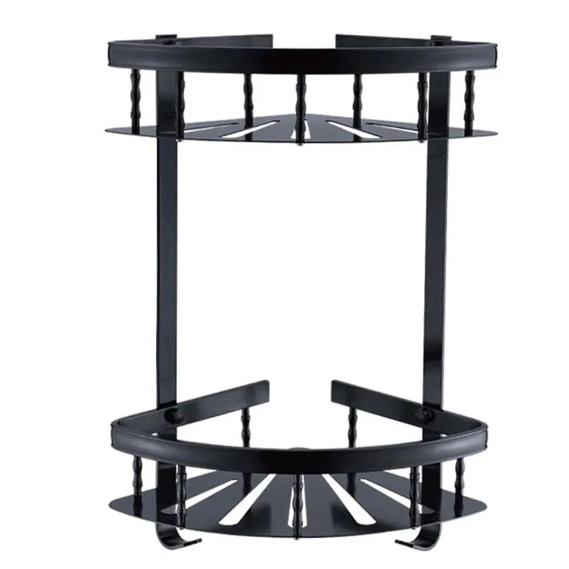 Полки для ванной комнаты, алюминиевая черная угловая полка, держатель для мыла для ванной комнаты, аксессуары для ванной комнаты