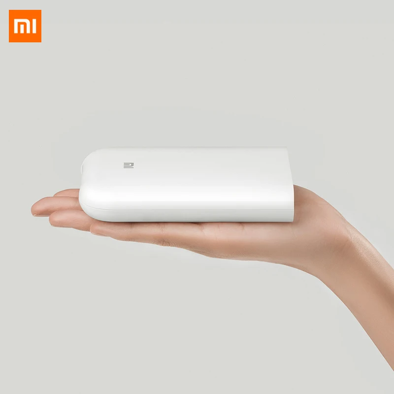 Xiaomi mijia AR принтер 300 точек/дюйм портативный фото мини карманный с DIY поделиться 500 мАч принтер картинок Карманный принтер работа с mijia