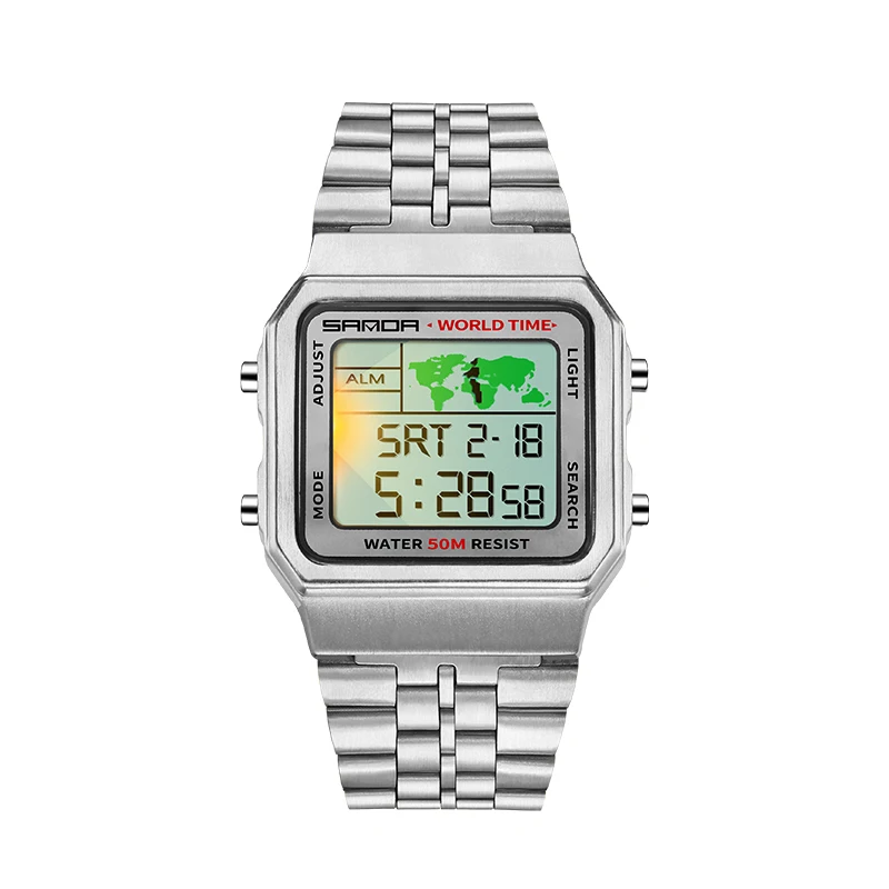 how to adjust time on digital watch