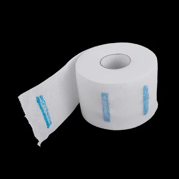 

1Roll Neck Ruffle Roll Paper Hair Cutting Salon Hairdressing Collar Accessory Necks Covering Disposable Haircut Collar Paper