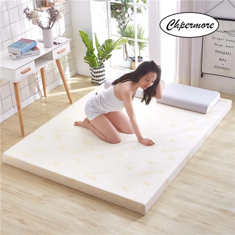 Chpermore Kualitas Tinggi Menebal Sponge Kasur Lipat Tatami Lambat Rebound Memori Kasur Keluarga Seprei King Matras Aliexpress