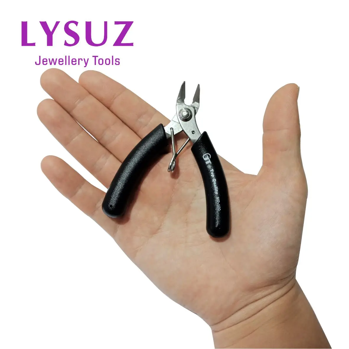 고무 그립이 있는 스테인리스 스틸 펜치, 바늘 코, 둥근 코, DIY 수제 도구, 쥬얼리 액세서리, 5 개