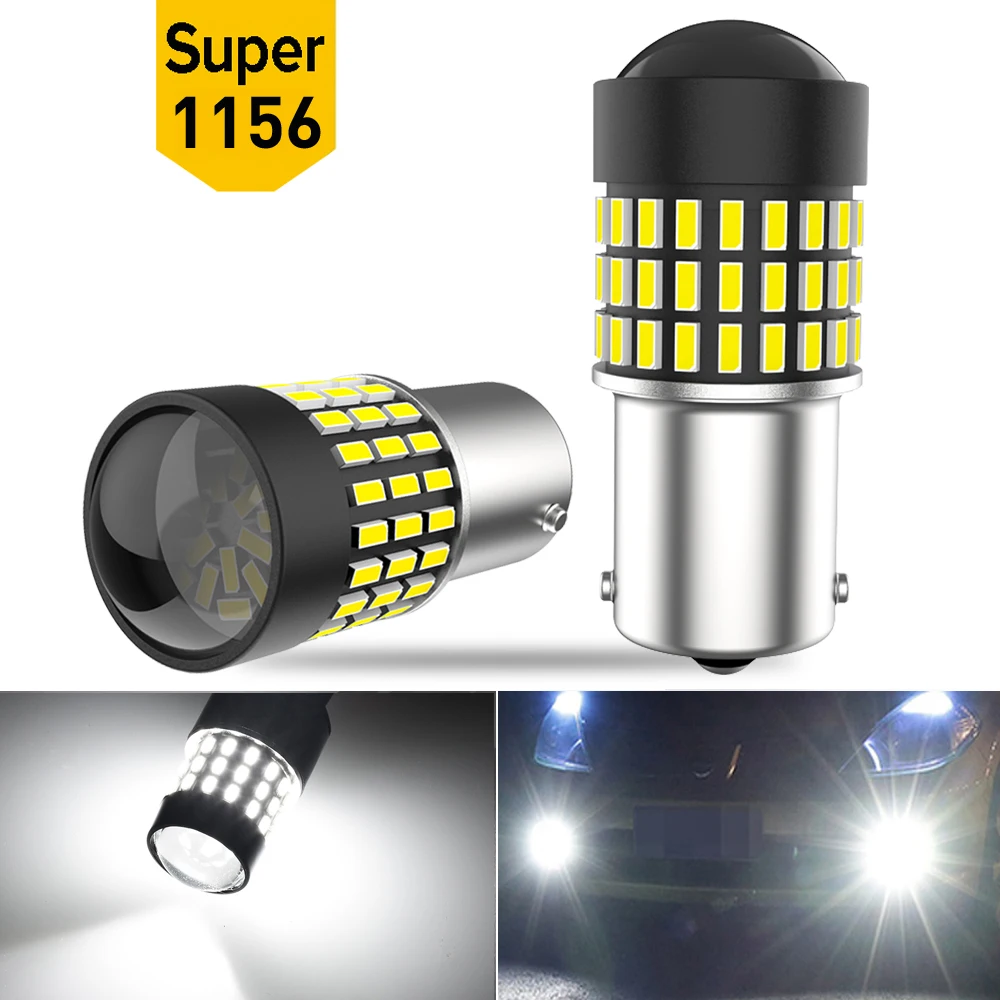 Лампы светодиодные для автомобиля 1156 3014 78SMD P21W BA15S 7506 12 В 6000 К | Автомобили и