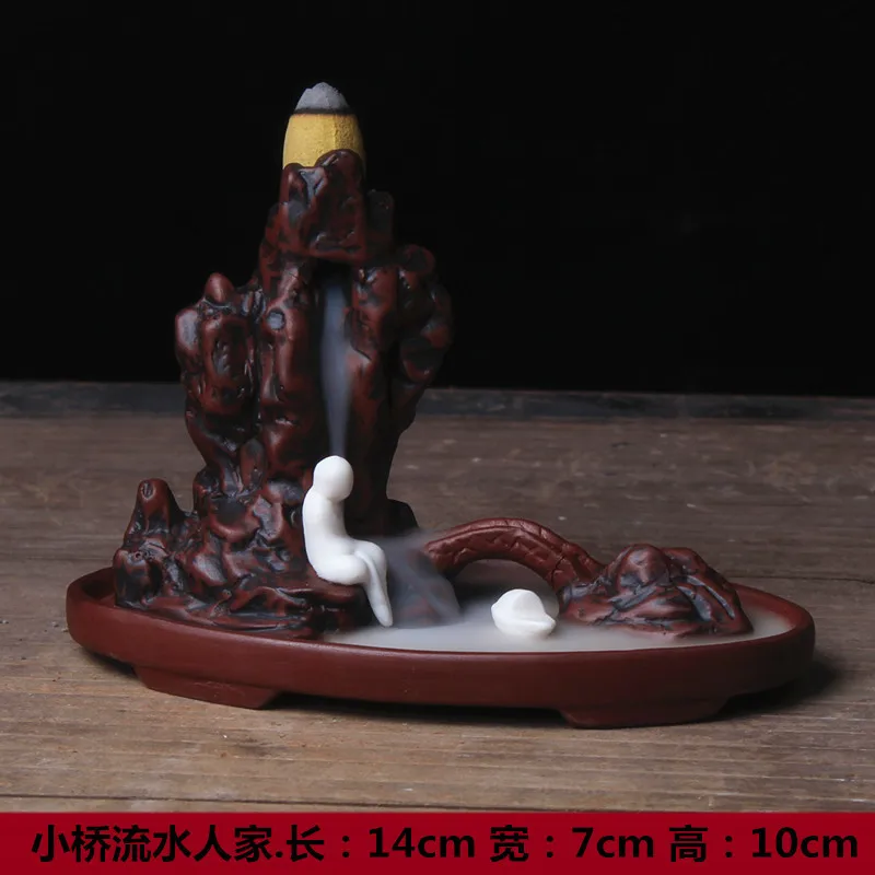 

2019 Decoracion Hogar Holder Free Shipping Ceramic Burner Line Household Desktop Back Censer Factory Direct Sale Wholesale