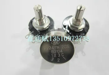 

Make for Japan tocos tokyo RV24YN Potentiometer B1K B5k B10k Carbon Film Potentiometer 20MM Circular Shaft