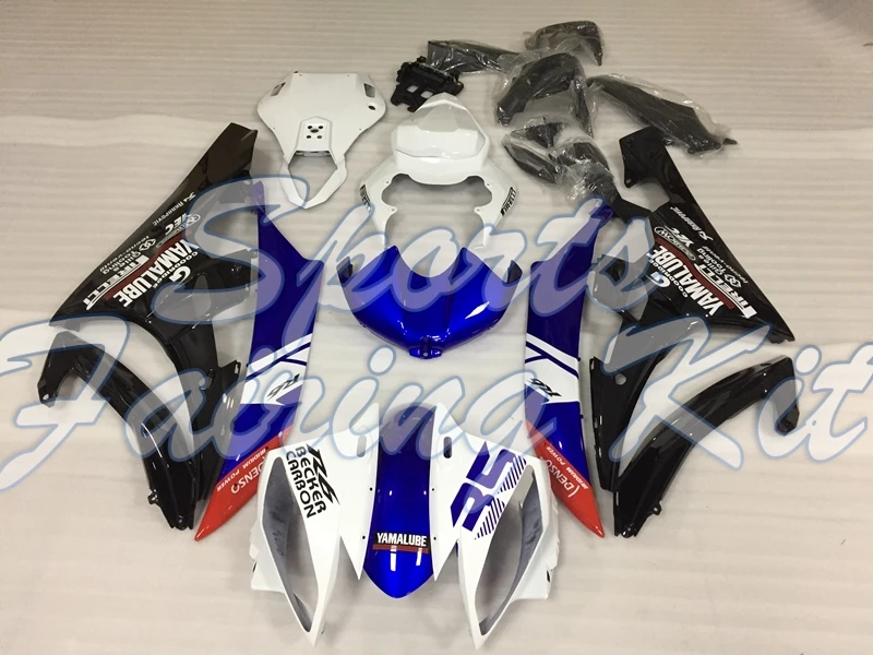 Обтекатель для YZF600 R6 2006 - 2007 синий белый черный корпус комплекты Abs обтекатель 06 |
