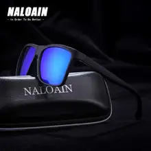 NALOAIN, спортивные солнцезащитные очки, поляризационные линзы, UV400, пластик, титан, TR90, рама, очки для вождения, для мужчин, для рыбалки, на открытом воздухе, высокое качество