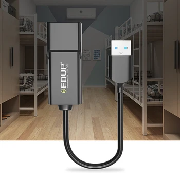 

EDUP USB3.0 To RJ45 Adapter 1000Mbps Gigabit Ethernet Card for Xiaomi Huawei TV Box Support N-Switch Windows Mac