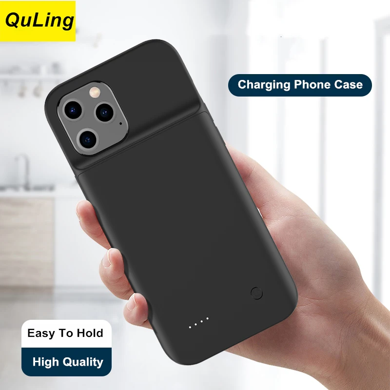 

QuLing 6800 мАч для IPhone 12 Mini 12 Pro 12 Max Pro Max чехол для аккумулятора зарядное устройство чехол