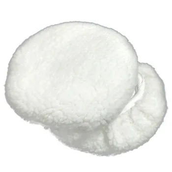 

5pcs Polishing Pads Bonnet Buffer Set Wool For 7-8" Car Waxing Reusable