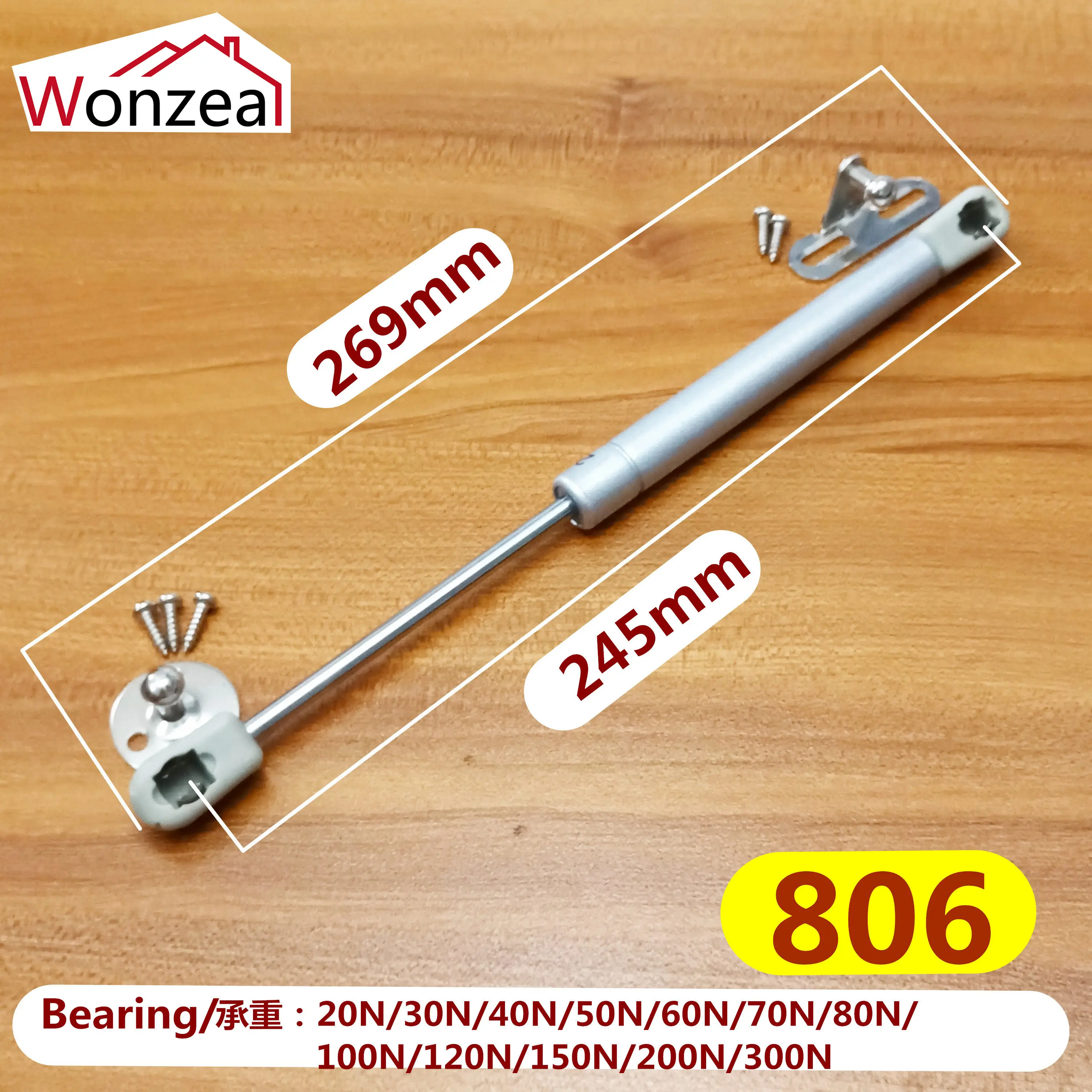 Hardware Lift Furniture Door Hinge Pneumatic Hydraulic Gas Strut Spring Support