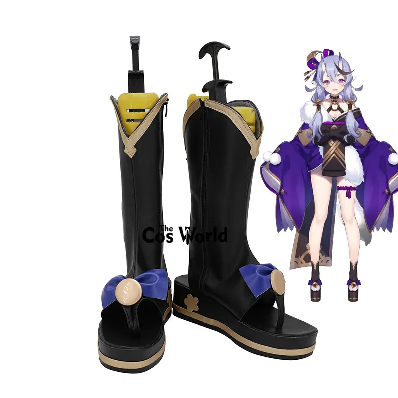 youtuber-sapatos-japoneses-virtuais-vtuber-rinou-mikoto-personalizados-para-cosplay-botas-baixas