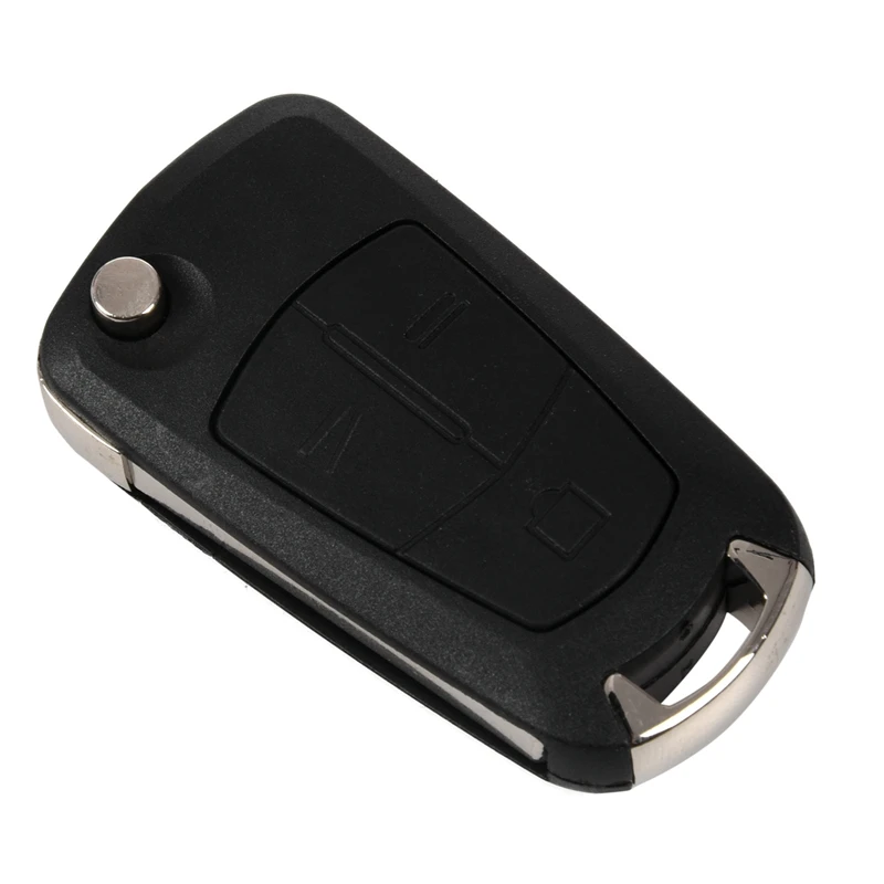 Дистанционный Автомобильный ключ 3 кнопки 433 МГц PCF7946 для Vauxhall Opel Vectra C 2002-2008 черный