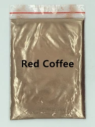 Pearlescent Gold Mica Powder for Color Shifting and Sparkle Effects (Red Coffee)