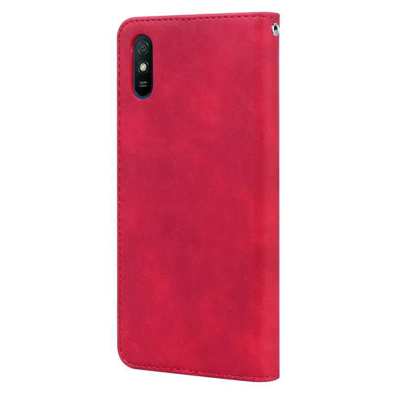 Bao da lật sang trọng chất lượng cao dành cho Xiaomi Redmi 9A Ốp lưng Redmi 9A 9 A Wallet Flip Case cho Xiaomi Redmi 9A Cover Coque