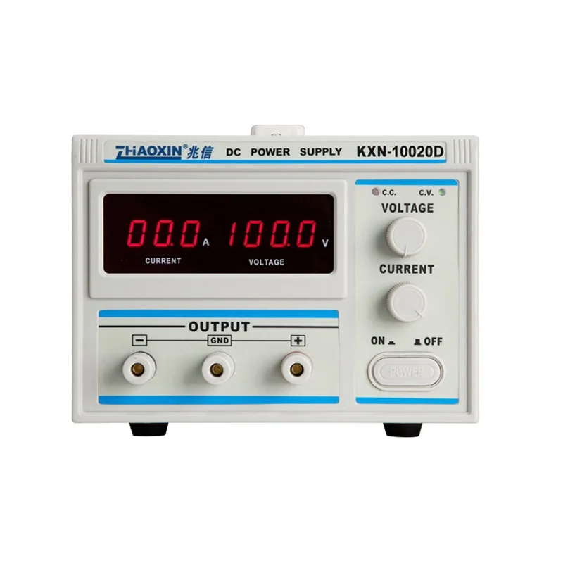 Источник питания KXN-10020D 100 в/20А высокомощный источник питания постоянного тока светодиодный источник света тестовое Разрешение 0,1 в/0.1A