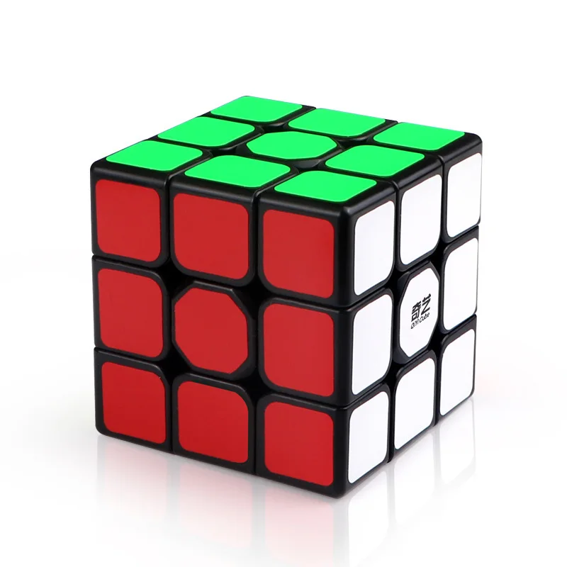 Qiyi 3*3*3 профессиональный Волшебные кубики Скорость магические Кубики пазлы три