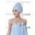 Микрофибра После Душа Сушка Волос Wrap Womens Girls Lady's Towel Quick Dry Hair Hat Cap Тюрбан Head Wrap Аксессуары Для купания