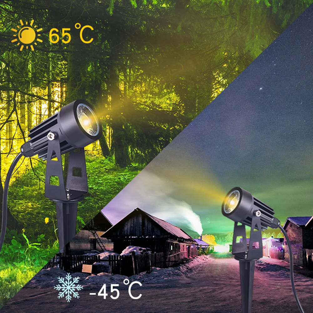 LED Pin Light Lawn Light One Dragging Four Spotlight LED Floodlight Led One to Six Courtyard Lights One Dragging Four Grass 6