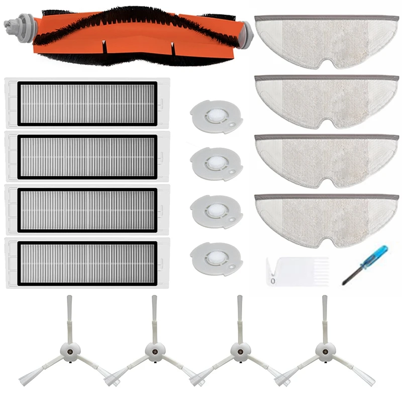 

Filter Main Side Brush Mop Cloth for Xiaomi Roborock Robot S50 S51 Vacuum Cleaner Part