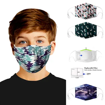 

PM2.5 Mouth Mask Camouflage Mouth Respirator Cartoon Cotton Mask Outdoor Health Care Masks Face Mask With Mask Gasket Face Mask