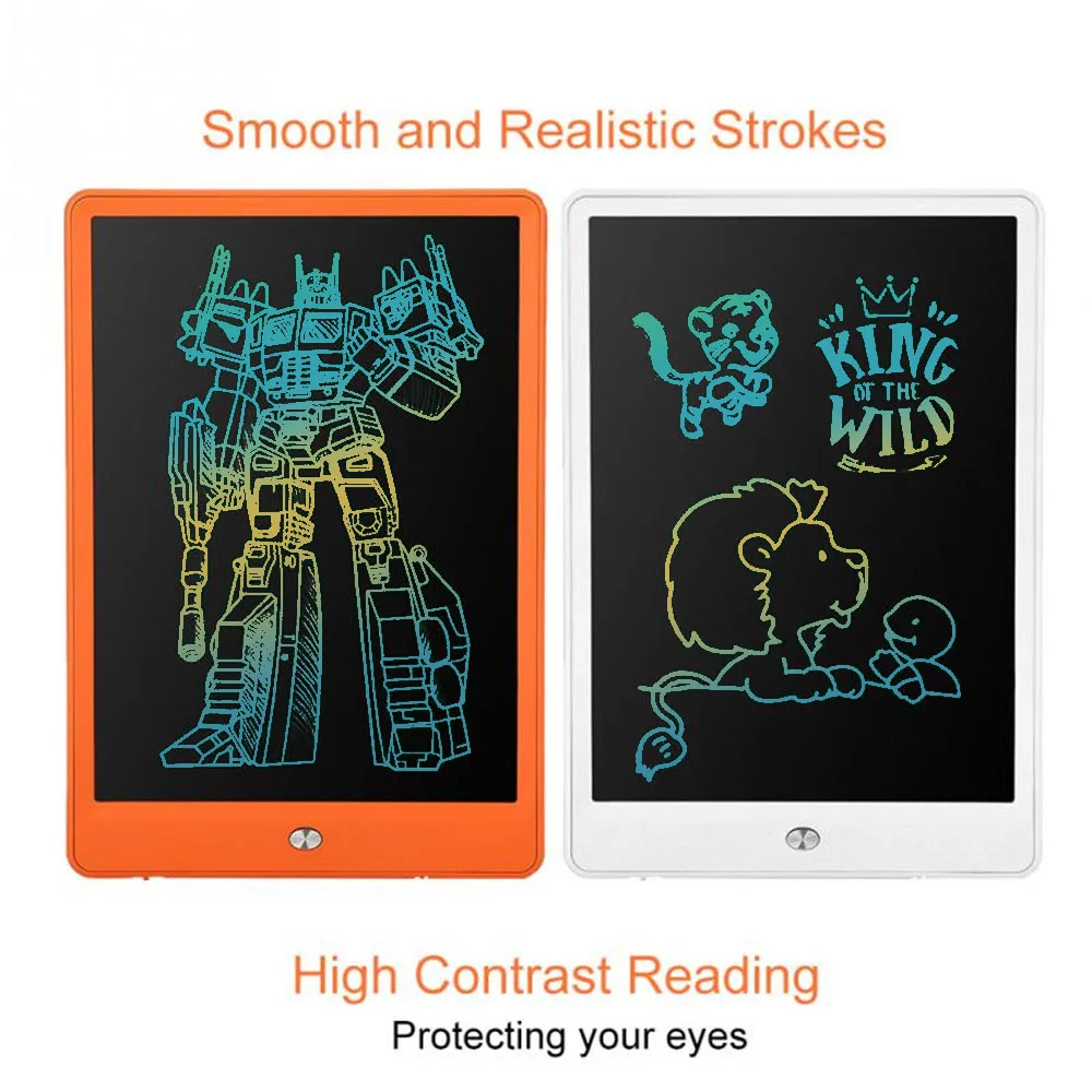 High bright 10'' Digital Writing Tablet Toys colorful LED Graphic Drawing Tablets Paint Board Electronic Handwriting Notepad um