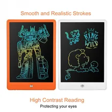 High bright 10'' Digital Writing Tablet Toys colorful LED Graphic Drawing Tablets Paint Board Electronic Handwriting Notepad um