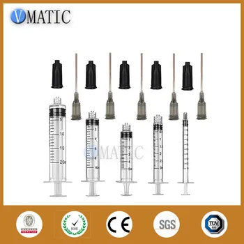 

Free Shipping Plastic Dispensing Manual Syringe 1/3/5/10/20cc/ml With 16G 1.5'' 1-1/2 Inch Tubing Length Dispensing Needle Tips