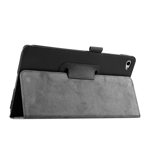 HISTERS из искусственной кожи чехол для huawei MediaPad T2 10,0 Pro крышка для FDR-A01L FDR-A01W FDR-A03L FDR-A04L 10,1 дюймов планшет - Цвет: Черный