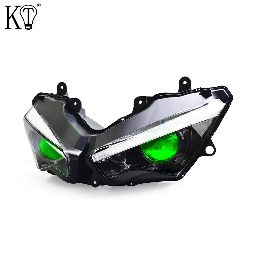 For Kawasaki Ninja 250 Full Led Headlight 2018+ Motorcycle Light