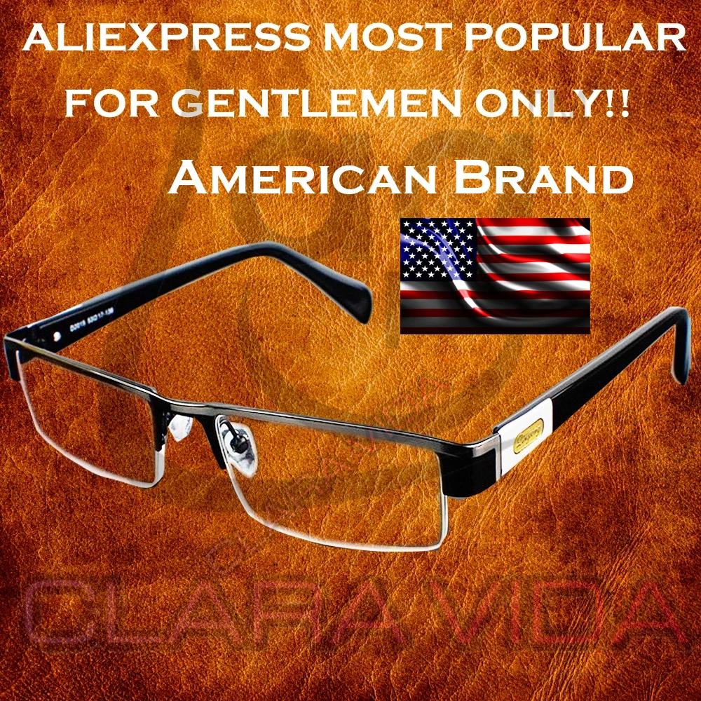 aliexpress.com - Titanium Alloy Business Style Half-rim Multi-layer Coating Lenses Reading Glasses +0.75 +1 +1.25 +1.5 +1.75 +2 +2.25 +2.75 to +6