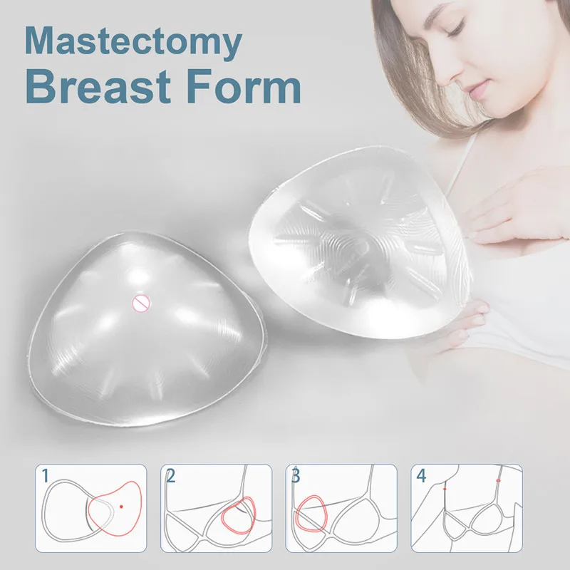 Protesi Seno In Silicone Mastectomia - Triangolare, Morbida, Colore Beige