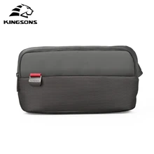 Kingson الذكور حقائب كتف حقائب كروسبودي الرجال مكافحة سرقة حقيبة صدر للرجال مدرسة الصيف رحلة قصيرة رسول حقيبة 2019 جديد وصول(China)