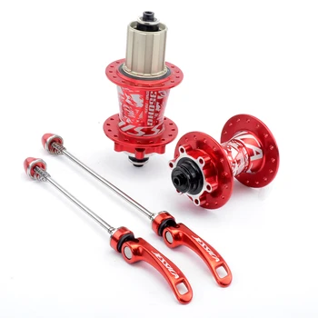 

Mountain bike hub 4 bearing bicycle axle 135*10/142*12 Thru 32 Holes Disc Brake Bicycle Hub HG350