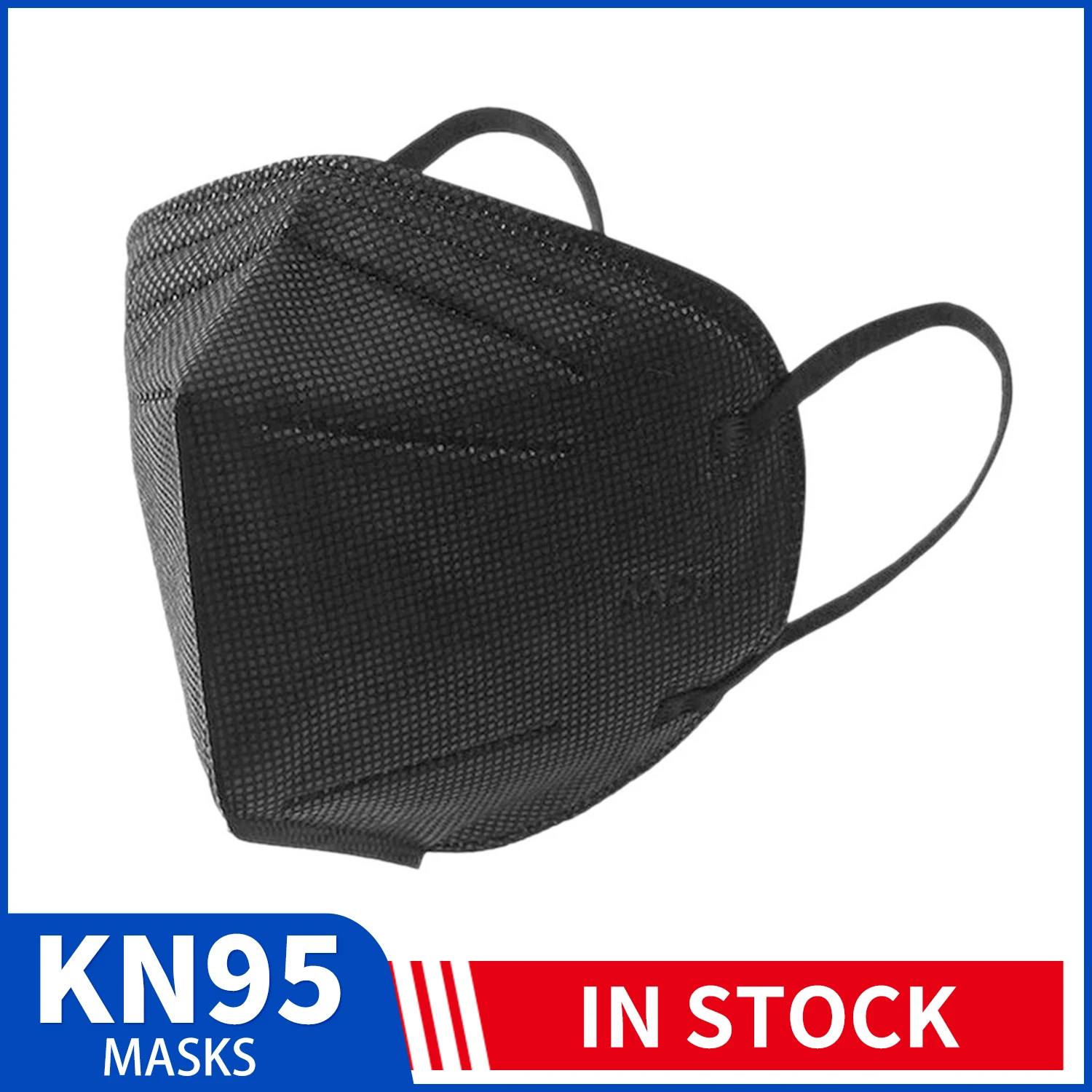 Mascarilla de seguridad KN95 FFP2 de 5 capas, máscara suave con filtración del 95%, PM2.5, antipolvo, certificación CE