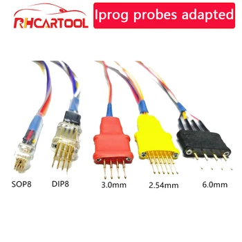 

Probes adapted for IPROG+ for in-circuit ECU Cables Works For Iprog 5 Probes Without Soldering For XPROG Iprog+