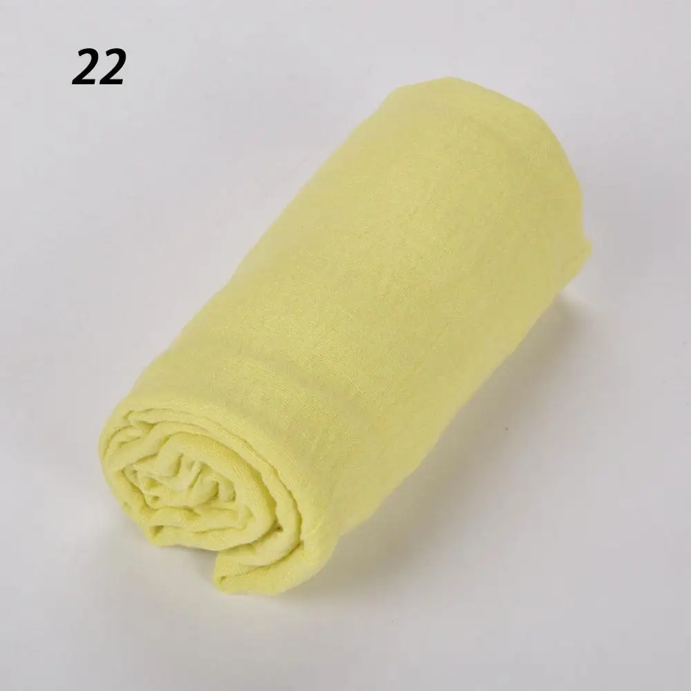 22 Yellow Sparsil женские летние мягкие TR хлопковые шарфы Ретро кисточки сплошной цвет 180x90 шали женские тонкие палантины хиджаб пляжный праздничный шарф - Цвет: 22 Yellow