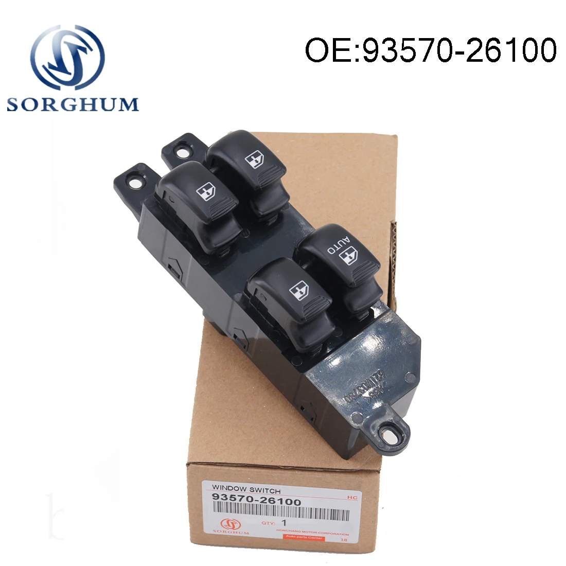 93570-26100 9357026100 левый главный выключатель стеклоподъемника для Hyundai Santa Fe 2001-2006 |