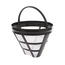 Filtro de café reutilizável cesta copo estilo máquina de café filtro malha