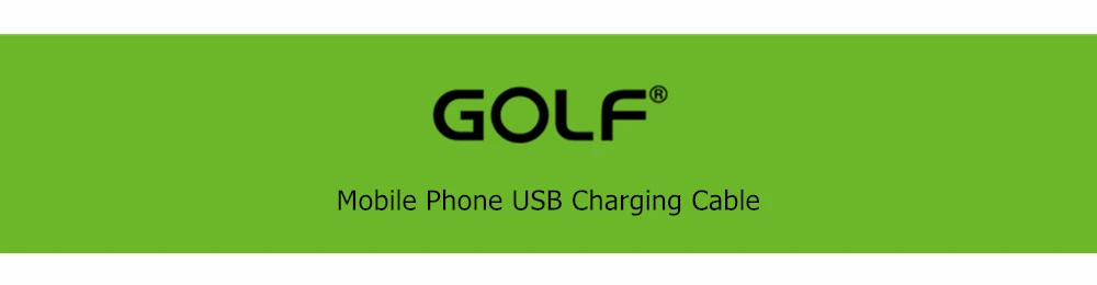 USB кабель для зарядки и передачи данных GOLF для iPhone 6, 6 S, 7, 8 Plus, X, XR, XS, 11 Pro, Max, iPad 5, кабели для зарядного устройства USB 1 м